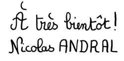 Signature Nicolas Andral
